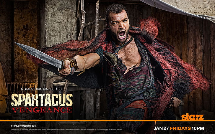 Ashur Spartacus Vengeance, HD wallpaper