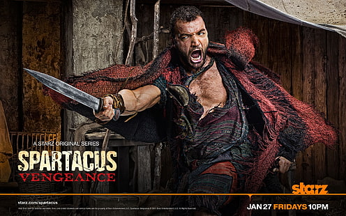 Ashur Spartacus Vengeance, HD wallpaper HD wallpaper