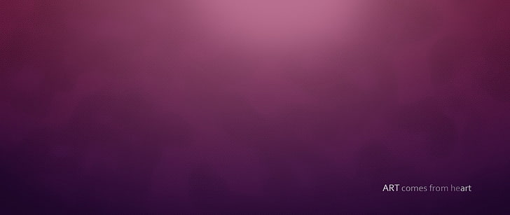 ungu, gradien, Ubuntu, Wallpaper HD