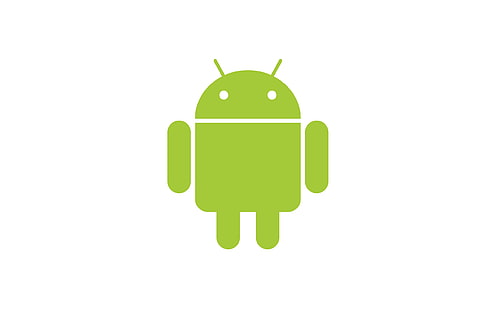 Logo Androida, Android, marka, logo, tło, światło, Tapety HD HD wallpaper