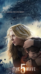 The 5th Wave 2015 Poster, The 5th Wave poster, 영화, 할리우드 영화, 할리우드, 2015, HD 배경 화면 HD wallpaper