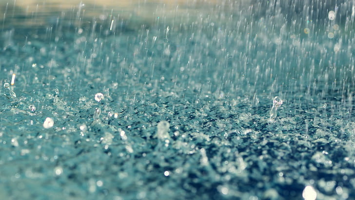 Rain Water Drops Water Stop Action HD, alam, air, hujan, tetes, aksi, berhenti, Wallpaper HD
