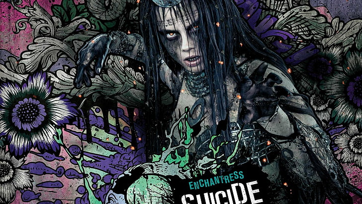 Movie, Suicide Squad, Cara Delevingne, Enchantress (DC Comics), HD wallpaper