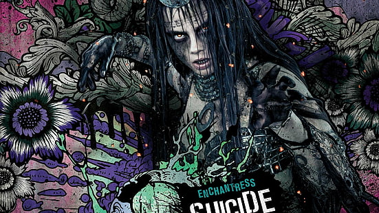 Película, Escuadrón Suicida, Cara Delevingne, Hechicera (DC Comics), Fondo de pantalla HD HD wallpaper