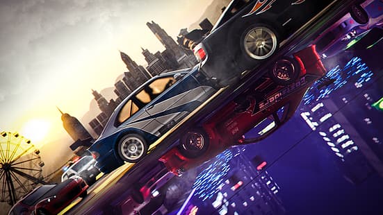 Need for Speed, Need for Speed: Most Wanted, Need for Speed: Underground 2, jeux vidéo, rendu, Fond d'écran HD HD wallpaper