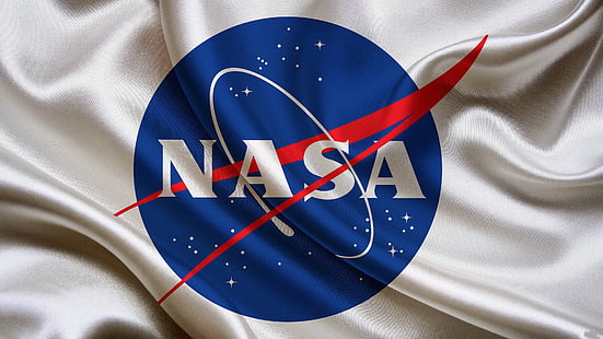NASA, 깃발, 로고, HD 배경 화면 HD wallpaper