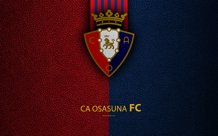 Soccer, CA Osasuna, Emblem, Logo, HD wallpaper