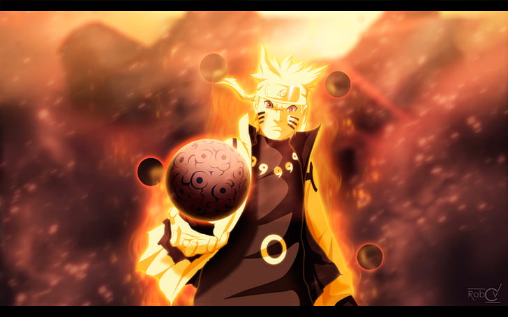 Naruto, Naruto Uzumaki, der Weise der sechs Pfade, HD-Hintergrundbild