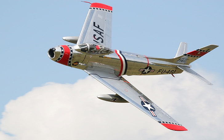 พ.ศ. 2492 เครื่องบินอเมริกันเอฟ 86 เครื่องบินรบไอพ่นทหารเหนือกระบี่กองทัพอากาศสหรัฐ, วอลล์เปเปอร์ HD