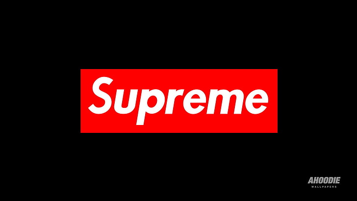 Supreme logo, supreme, brand, logo, HD wallpaper