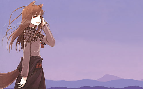 Gewürz und Wolf, Holo, Okamimimi, HD-Hintergrundbild HD wallpaper