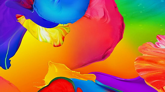 farba, kolorowe, kolory, sztuka, abstrakcja, Tapety HD HD wallpaper