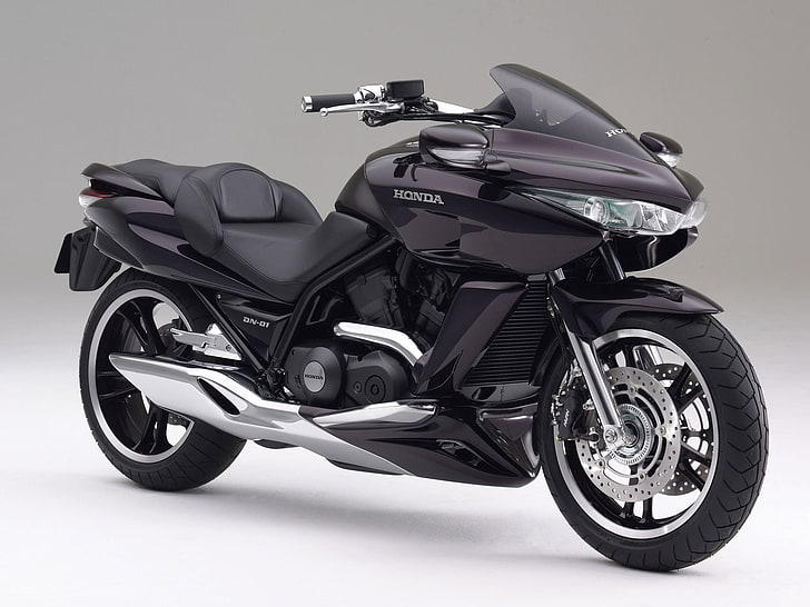 Honda DN 01, bicicleta deportiva negra, motocicletas, Honda, fondos de pantalla de honda bikes, fondos de pantalla de honda dn 01, Fondo de pantalla HD