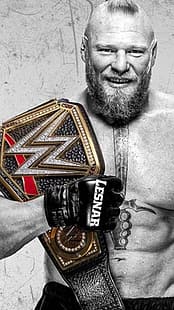 Brock Lesnar, wrestling, WWE, men, HD wallpaper HD wallpaper