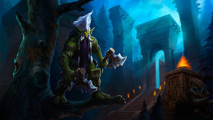 heroes of the storm, Zul'jin (Warcraft), video games, HD wallpaper