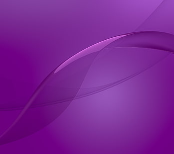 purple wave wallpaper, Purple, Sony, Wallpaper, Stock, Xperia, Experience, HD wallpaper HD wallpaper