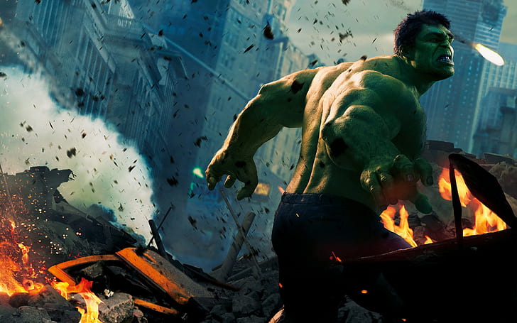 Hulk en The Avengers, Hulk incridible, Hulk, Avengers, Fondo de pantalla HD