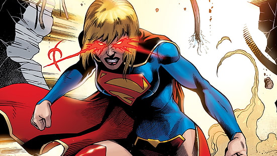Supergirl, super-héroïnes, bandes dessinées, DC Comics, Fond d'écran HD HD wallpaper