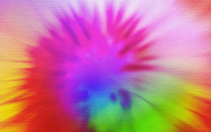 Mistura De Cores, azul, noyaux, verde, roxo, tecido, amarelo, vermelho, 3d et abstract, Fond d'écran HD