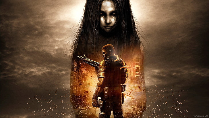 screenshot del videogioco, F.E.A.R.2: Project Origin, videogiochi, giochi per PC, horror, F.E.A.R.2, F.E.A.R., Sfondo HD
