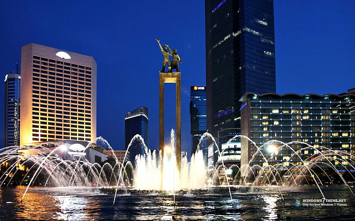 Städte, Jakarta, HD-Hintergrundbild