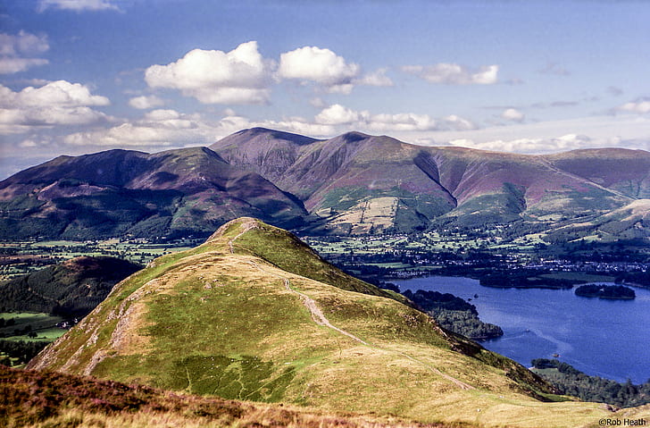 areal view of mountain and bodies of water, catbells, skiddaw, derwent water, catbells, skiddaw, derwent water, Catbells, Skiddaw, Derwent Water, areal, view, mountain, bodies of water, hills, fells, ridge, climbing, lakes, berg, montana, montagne, scenery, scenic, hiking, trekking, lakeland, im, hugel, alpen, spitzen, picturesque, marche, alpes, footpaths, pics, roches, picco, cresta, nature, landscape, scenics, hill, outdoors, europe, travel, summer, HD wallpaper