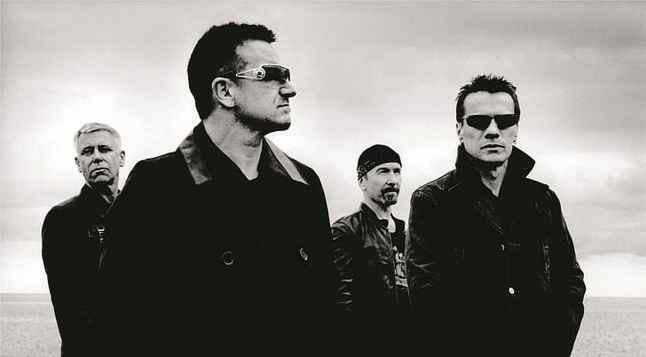 U2 Rock Band, снимка на музикална група, Музика,, рок група, HD тапет