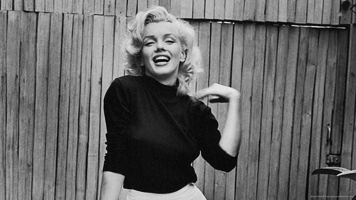 women, Marilyn Monroe, blond hair, HD wallpaper