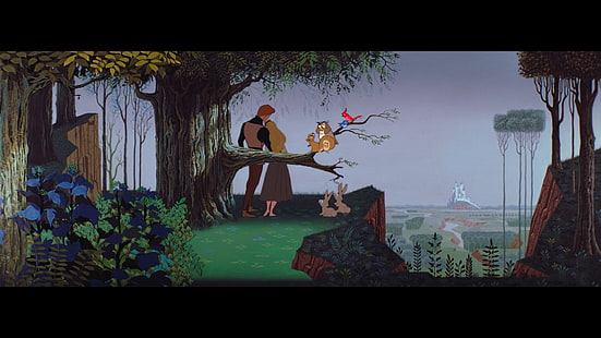 Film Śpiąca królewna (1959), Tapety HD HD wallpaper