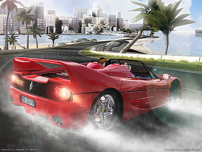 OutRun, OutRun 2, Ferrari, HD-Hintergrundbild HD wallpaper