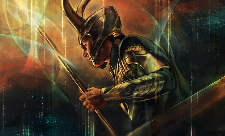 Comics, Loki, HD wallpaper