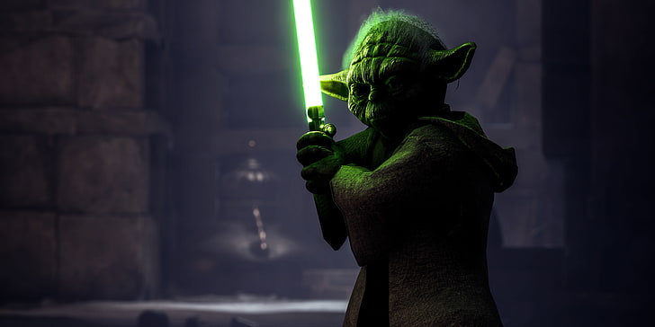 Star Wars: Battlefront, Yoda, 8K, 4K, Wallpaper HD
