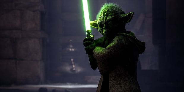 Star Wars: Battlefront, Yoda, 8K, 4K, HD wallpaper HD wallpaper