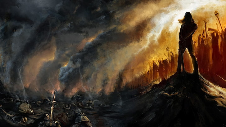 fantasy art, Age of Conan, HD wallpaper