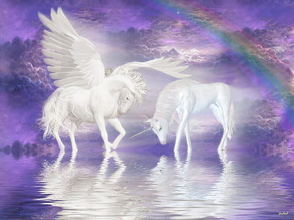 tier, pferd, magisch, pegasus, einhorn, HD-Hintergrundbild HD wallpaper