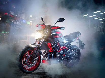 Yamaha, Yamaha MT-07, Motorcycle, Vehicle, HD wallpaper HD wallpaper