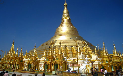 Shwedagon Pagode 93642, Fondo de pantalla HD HD wallpaper