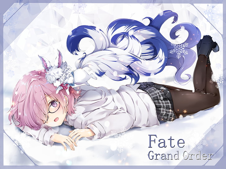 Fate Series, Fate/Grand Order, Fou (Fate/Grand Order), Shielder (Fate/Grand Order), HD wallpaper
