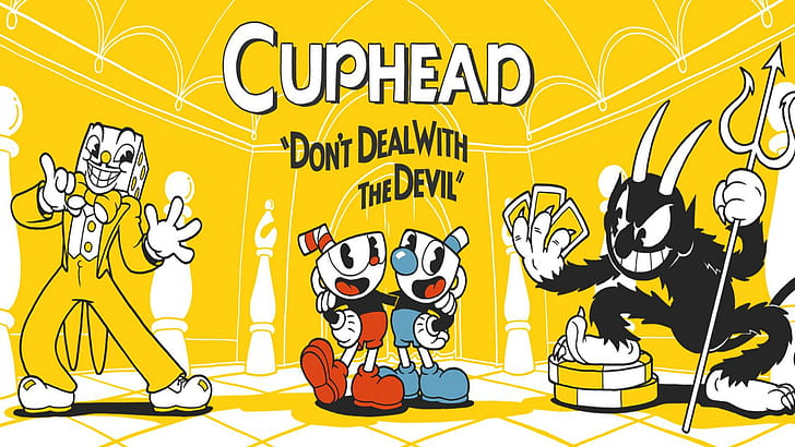 Cuphead, Cuphead (Видеоигра), видеоигры, HD обои