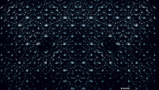 абстракция, паттерн, геометрия, Энди Гилмор, HD обои HD wallpaper