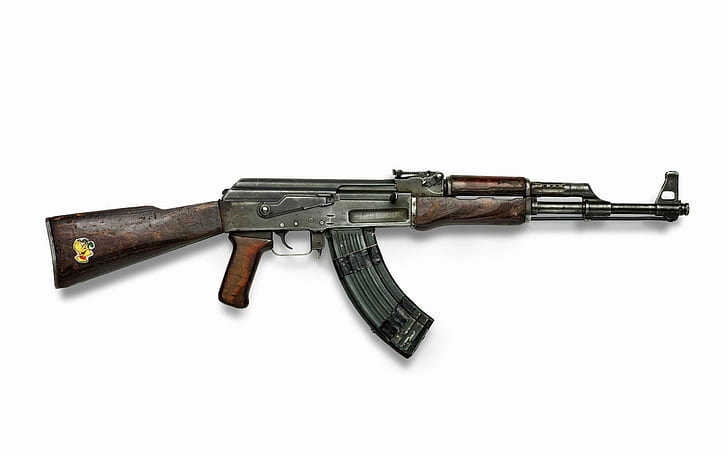 AK-47 gevär, svart AK 47, fotografi, 1920x1200, vapen, gevär, AK-47, Kalshnikov, HD tapet
