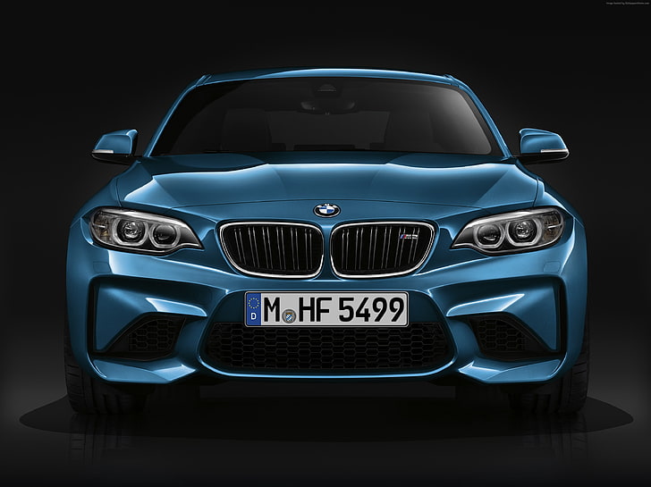 blue, BMW M2, xDrive, sDrive, SUV, HD wallpaper