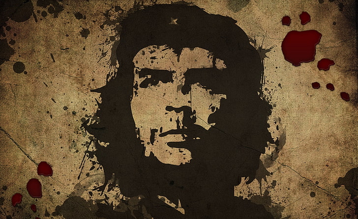 Che Guevara frihet, Che Guevara ritning, konstnärlig, Grunge, dom, Guevara, HD tapet