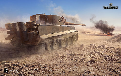 WoT, World Of Tanks, Wargaming Net, Tiger 131, Wallpaper HD HD wallpaper