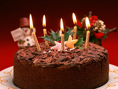 compleanno, candela, colorato, buon compleanno, festa, Sfondo HD HD wallpaper