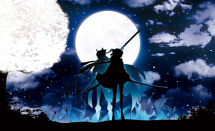 Fate Series, Fate / Grand Order, Demon Saber (Nasib / Grand Order), Sakura Sabre, Wallpaper HD