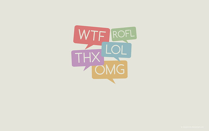 Small Tag WTF LOL THX ROFL OMG Quoate Image, wtf rofl thx lol omg, quotes, thoughts, HD wallpaper