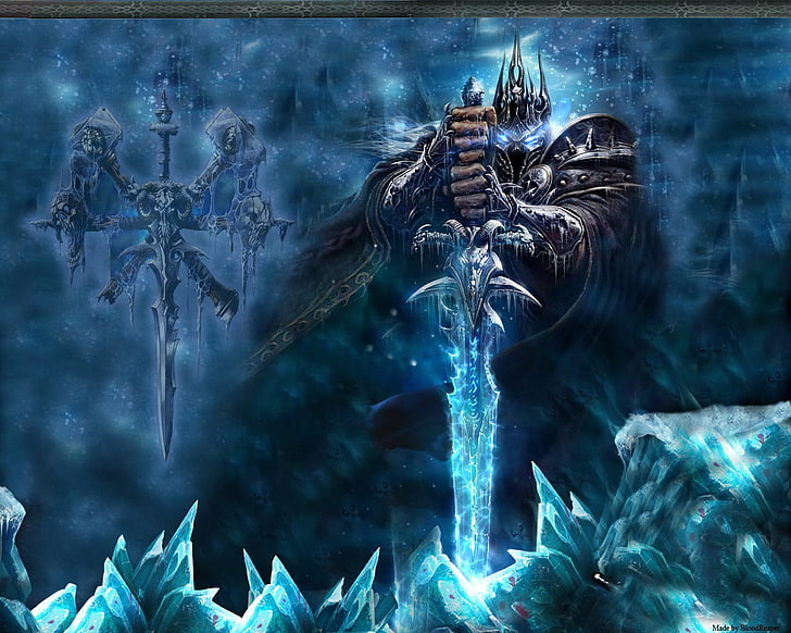 World of Warcraft Wraith King wallpaper, Warcraft, HD wallpaper