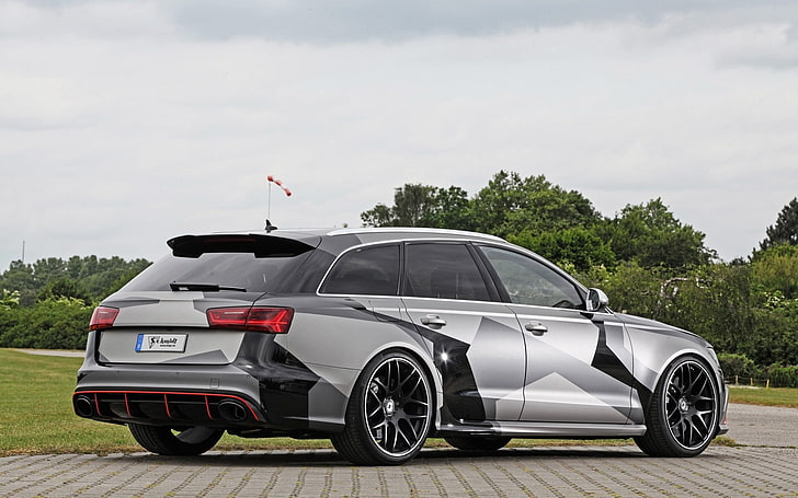 Schmidt Revolution, Audi, Audi RS6 Avant, coche, Fondo de pantalla HD