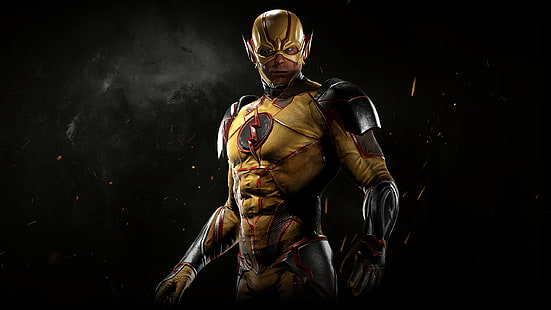 injustice 2, gry ps, 2017 gry, gry, reverse flash, hd, Tapety HD HD wallpaper